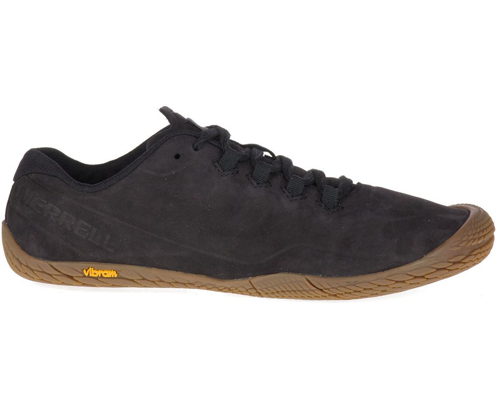 Merrell Sneakers Black - Vapor Glove 3 Luna Leather - Womens 61LYHFZTR